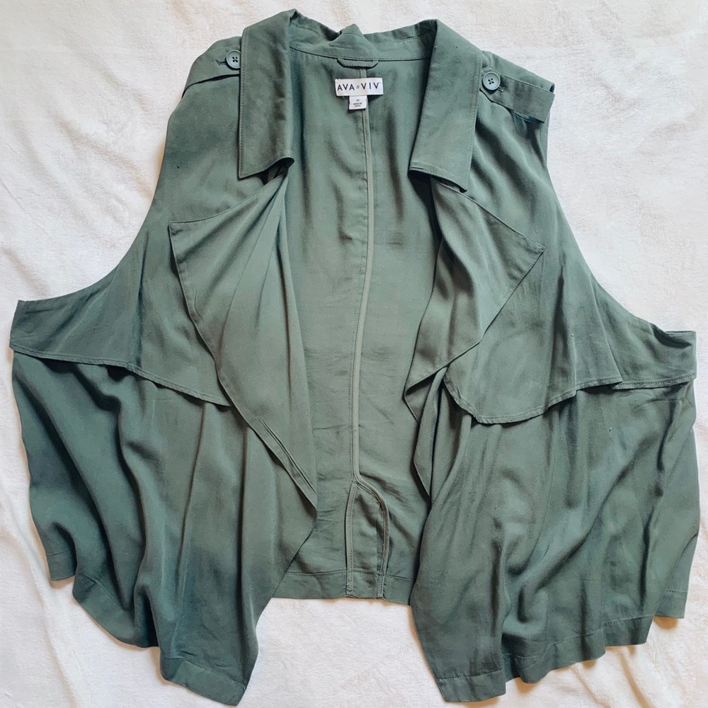 Army Green vest